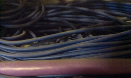 cablaggio del quadro sporco